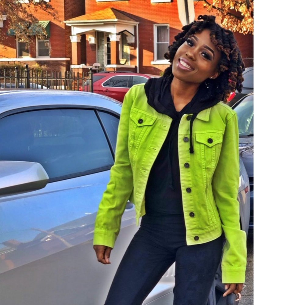 Lime Green Jacket